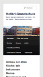 Mobile Screenshot of kolibri-grundschule.de